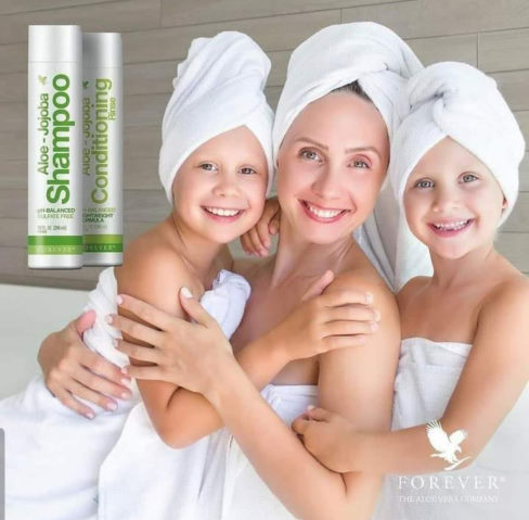 shampoo og conditioner fra studioaloe