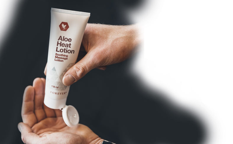 aloe heat lotion fra studioaloe til massage