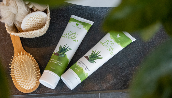 aloe shampoo og balsam fra studioaloe